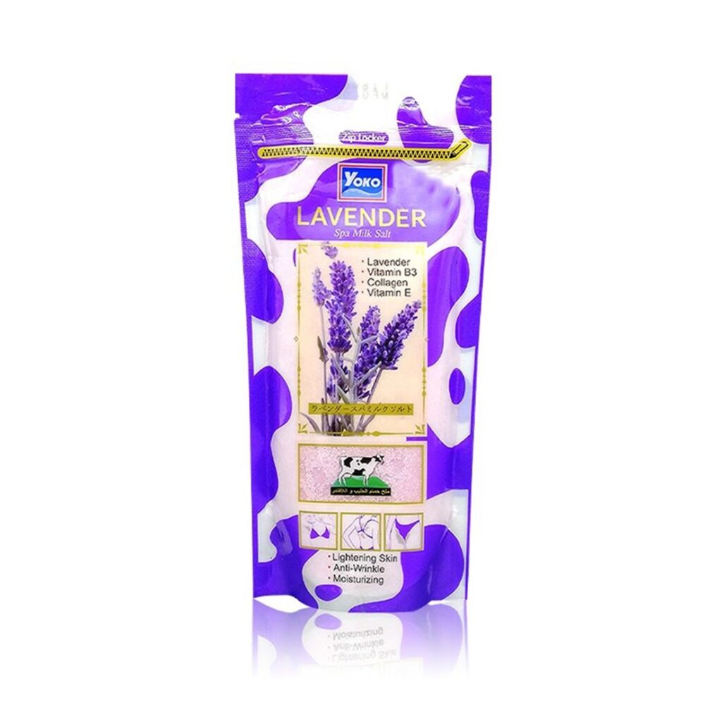 New YOKO Lavender Spa Milk Salt Moisturizing