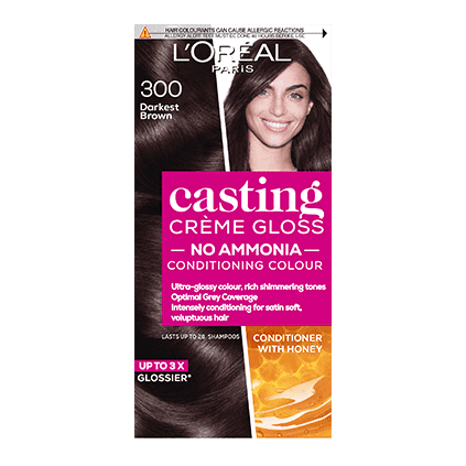 Loreal Casting Cream Gloss Hair Color - Braz Brown 400