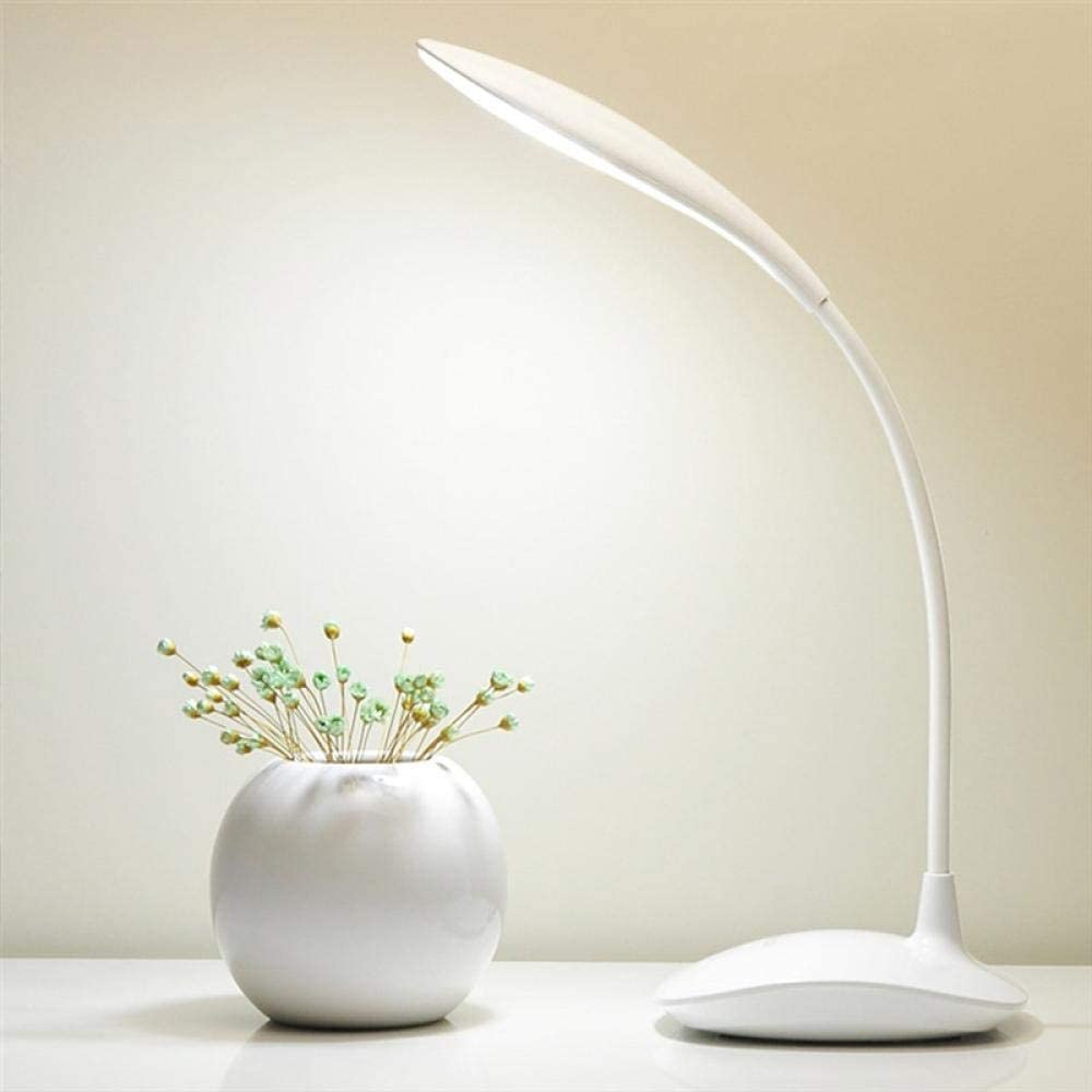 Rechargeable LED Table Lamp Flexible 3 Levels Brightness Touch Desk Study Light Portable