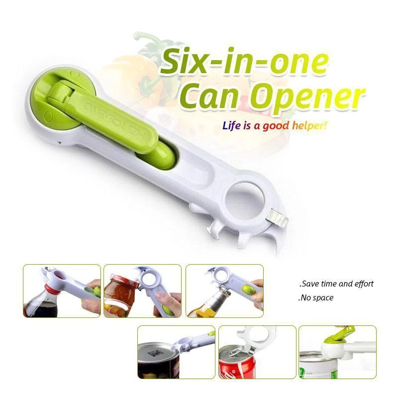New 6 in 1 Multi Use Opener Safe