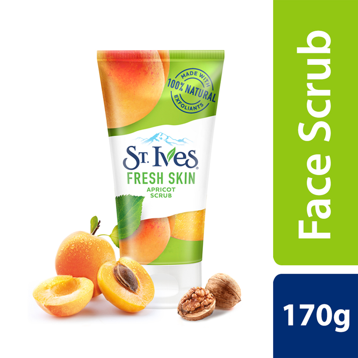 St.Ives Fresh Skin Apricot Scrub - 170g 2 St.Ives Fresh Skin Apricot Scrub - 170g - Image 2