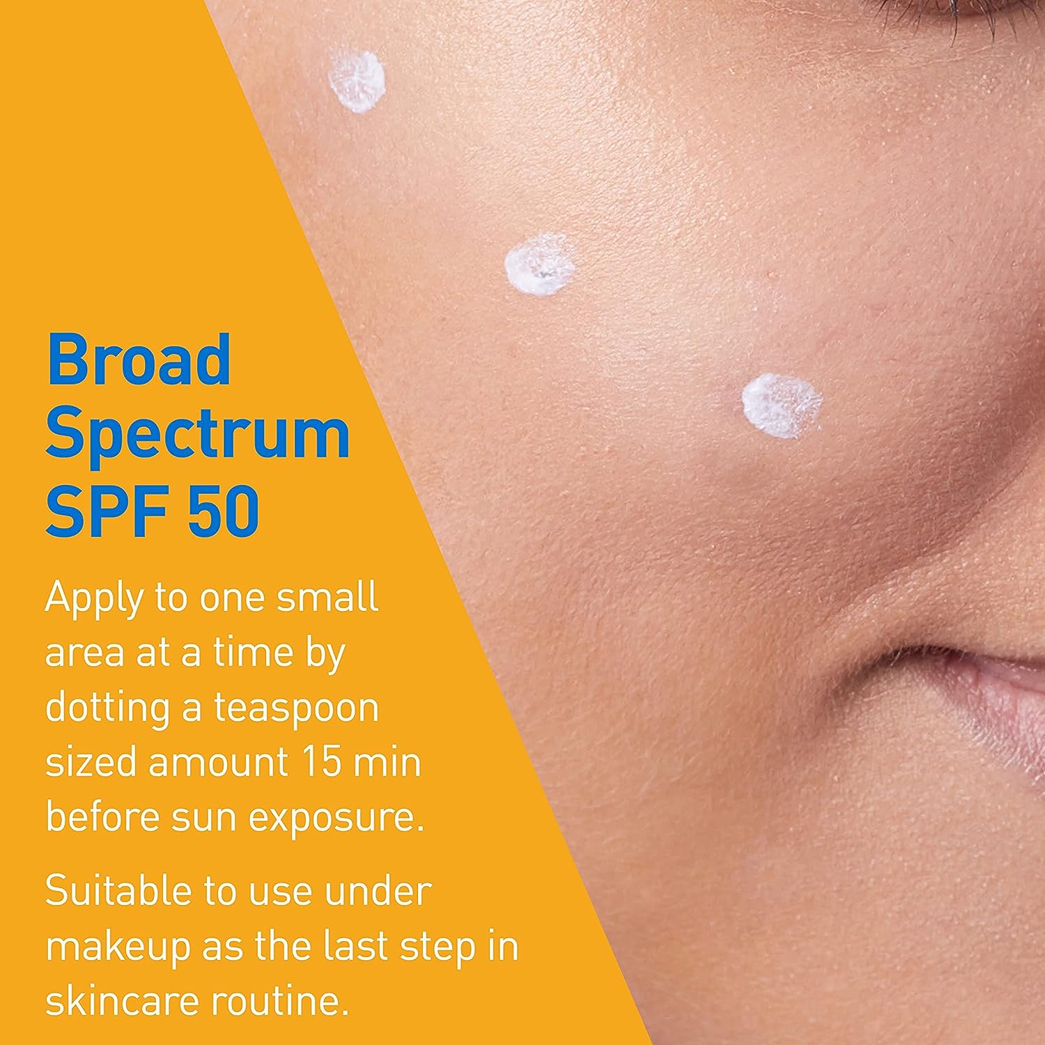 CeraVe Hydrating Mineral Sunscreen 75ml SPF 50 Face Sun Cream Oil Free Sun Protection Cream 6 CeraVe Hydrating Mineral Sunscreen 75ml SPF 50 Face Sun Cream Oil Free Sun Protection Cream - Image 6