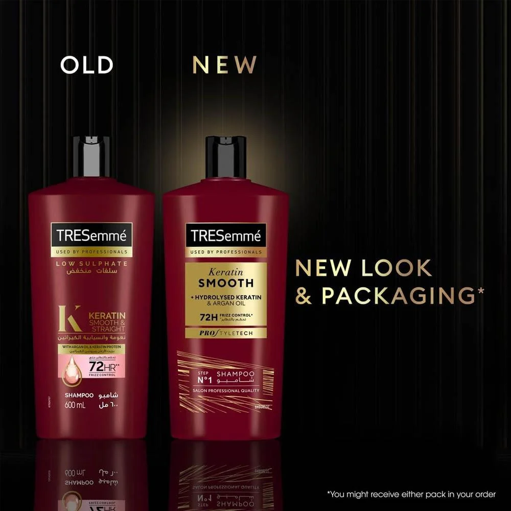 TRESemme Shampoo Hydrolysed Keratin Smooth - 400ml 3 TRESemme Shampoo Hydrolysed Keratin Smooth - 400ml - Image 3