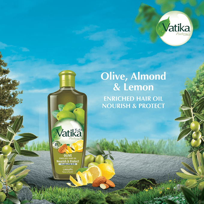 Vatika Naturals Olive Hair Oil - 200 ml 2 Vatika Naturals Olive Hair Oil - 200 ml - Image 2