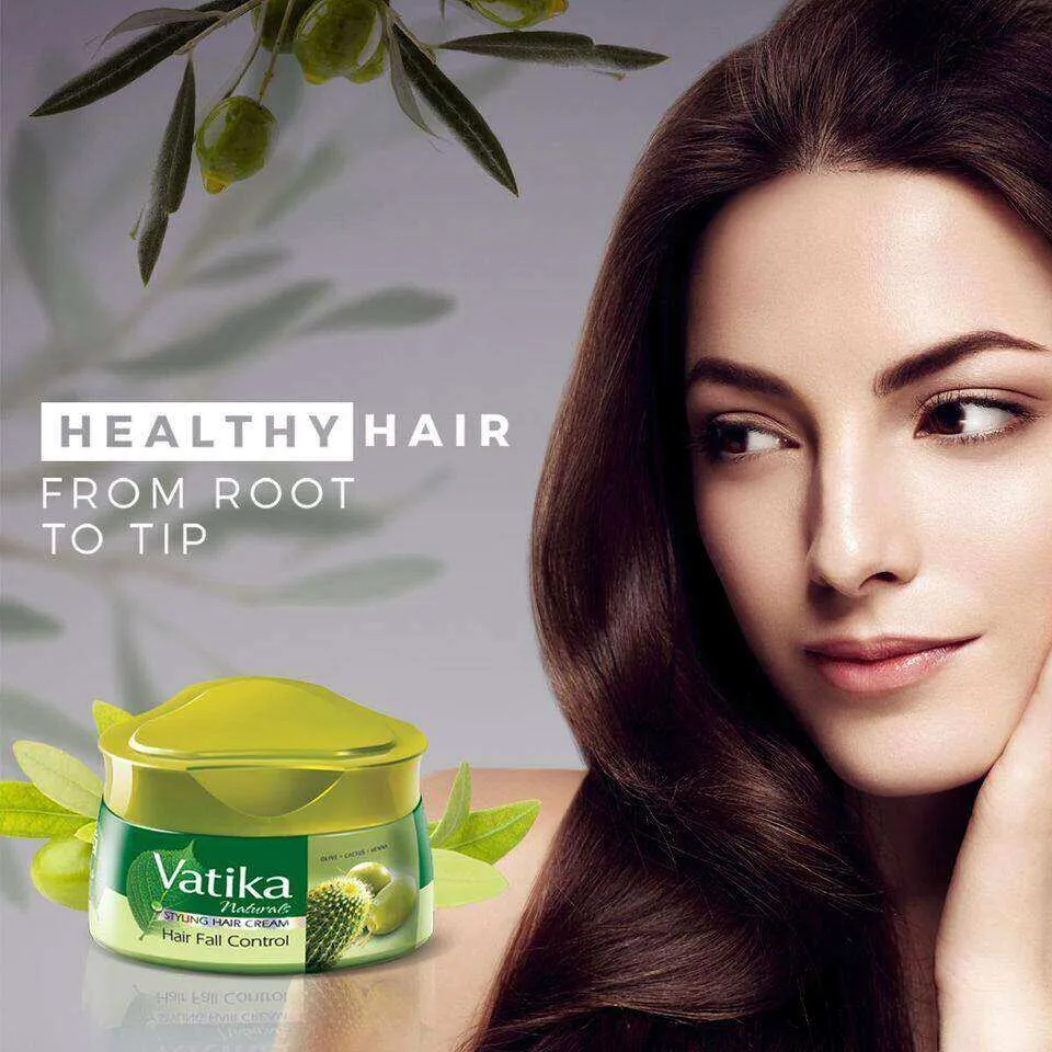 Vatika Hair Fall Control Styling Hair Cream 2 Vatika Hair Fall Control Styling Hair Cream - Image 2