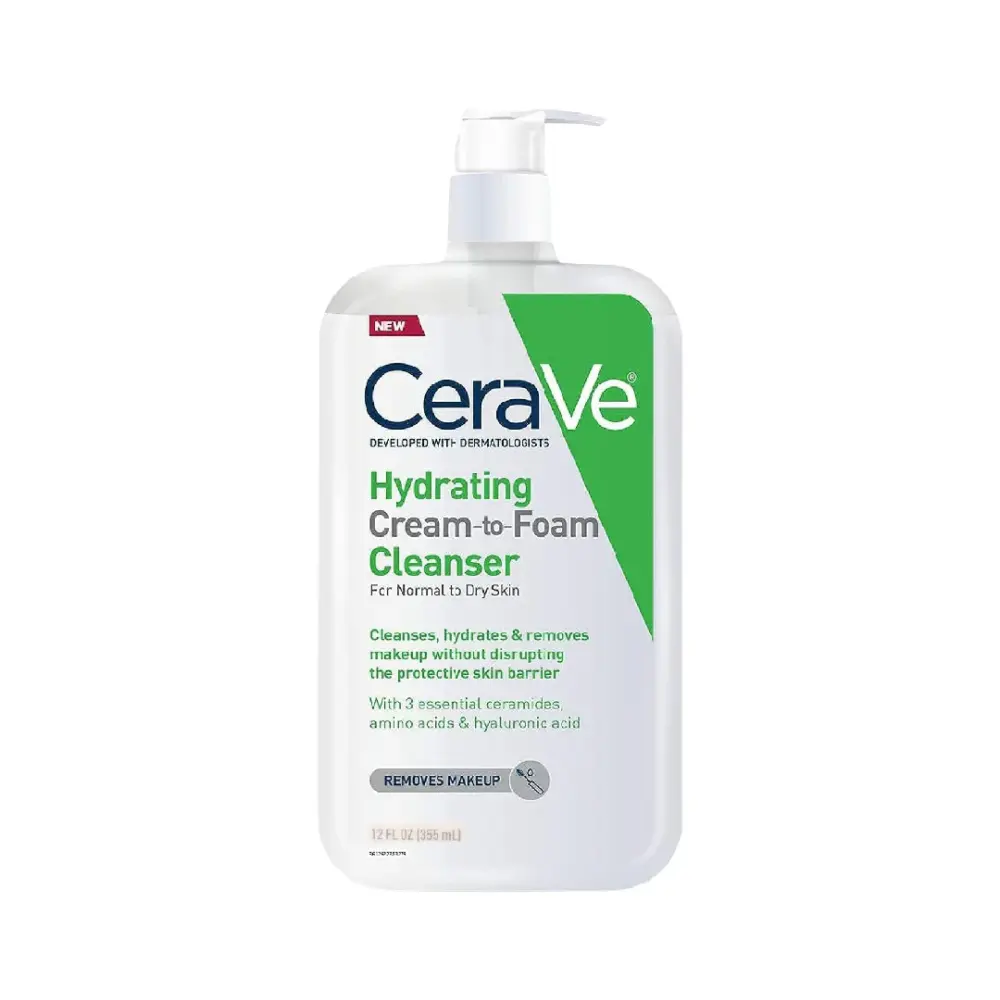 Cerave Hydrating Cream-to-Foam Cleanser - 355ml