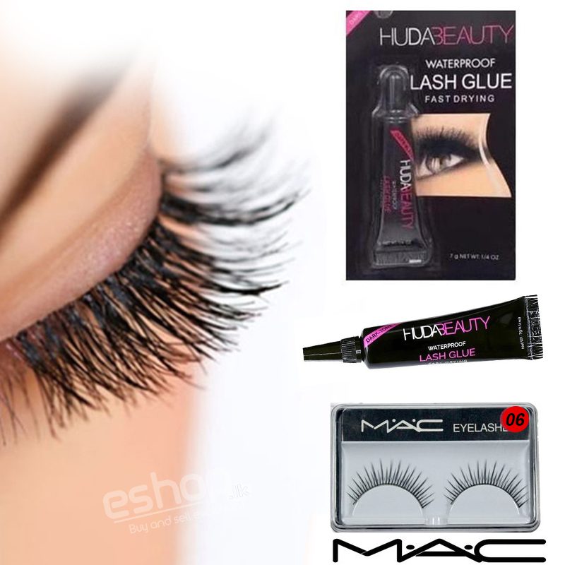 New Mac Eyelash with Waterproof Eyelashe Glue 6g