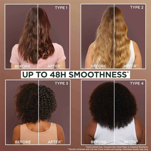 Garnier Ultimate Blends Soothing Coconut Hair Food - 400ml 2 Garnier Ultimate Blends Soothing Coconut Hair Food - 400ml - Image 2