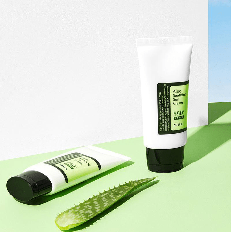 Cosrx Aloe Soothing Sun Cream SPF 50+ PA+++ - 50ml 2 Cosrx Aloe Soothing Sun Cream SPF 50+ PA+++ - 50ml - Image 2