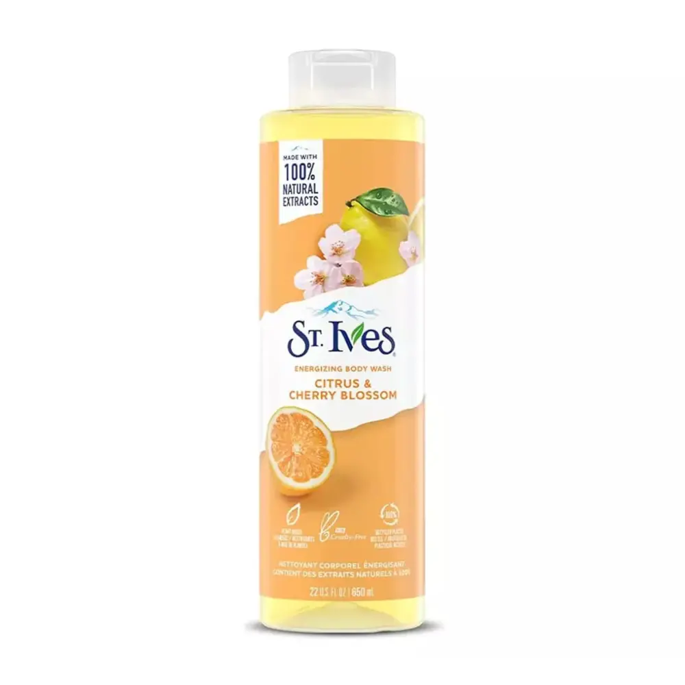 St.Ives Energising Citrus & Cherry Blossom Body Wash - 650ml