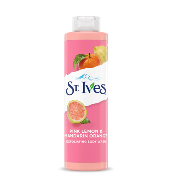 St.Ives Exfoliating Body Wash Pink Lemon & Mandarin Orange - 650ml