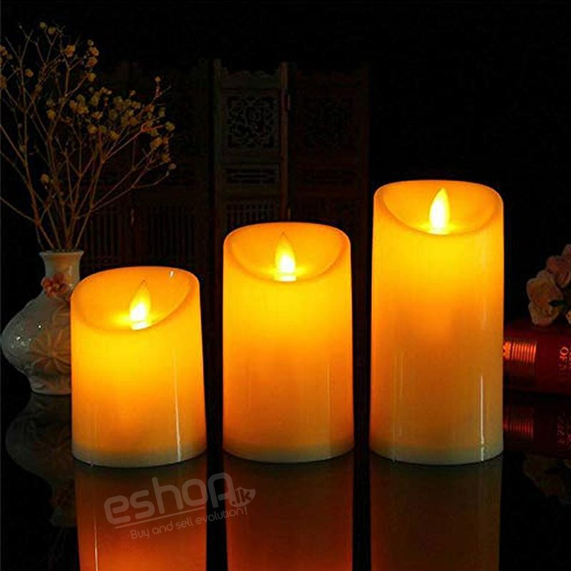 12Pcs LED Plastic Swing Candle 2 12Pcs LED Plastic Swing Candle - Image 2