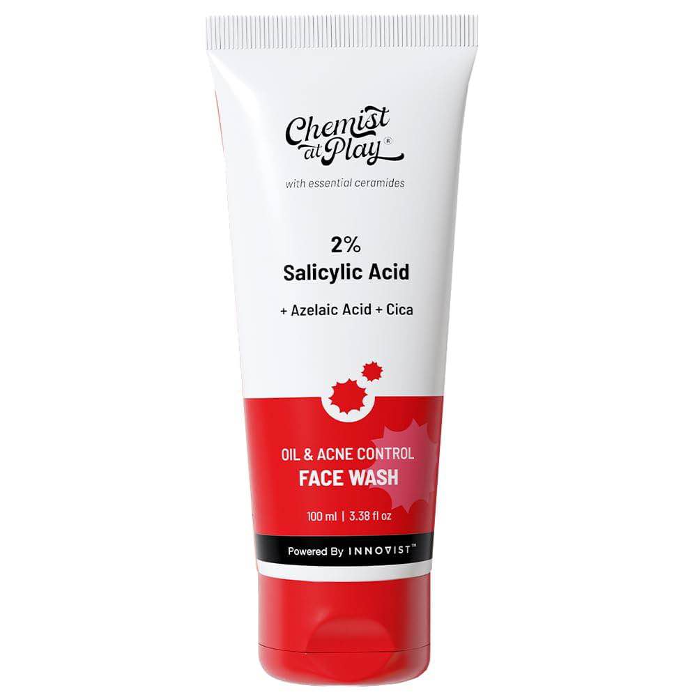 Chemist at Play 2% Salicylic Acid Face Wash For Oily Skin 100ml