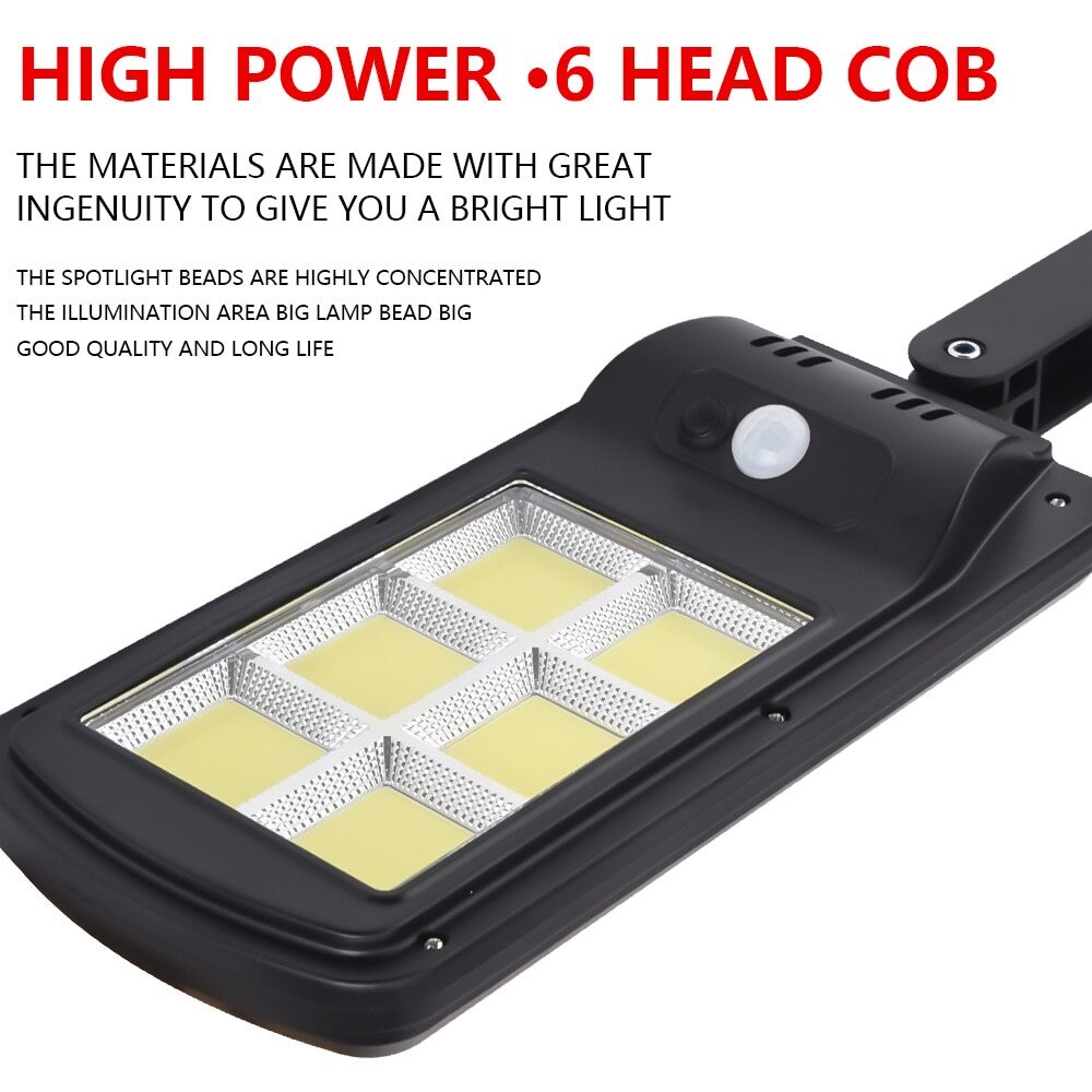LED Solar Street Light Sensor Power Motion Sensor Lamp 8 LED Solar Street Light Sensor Power Motion Sensor Lamp - Image 8