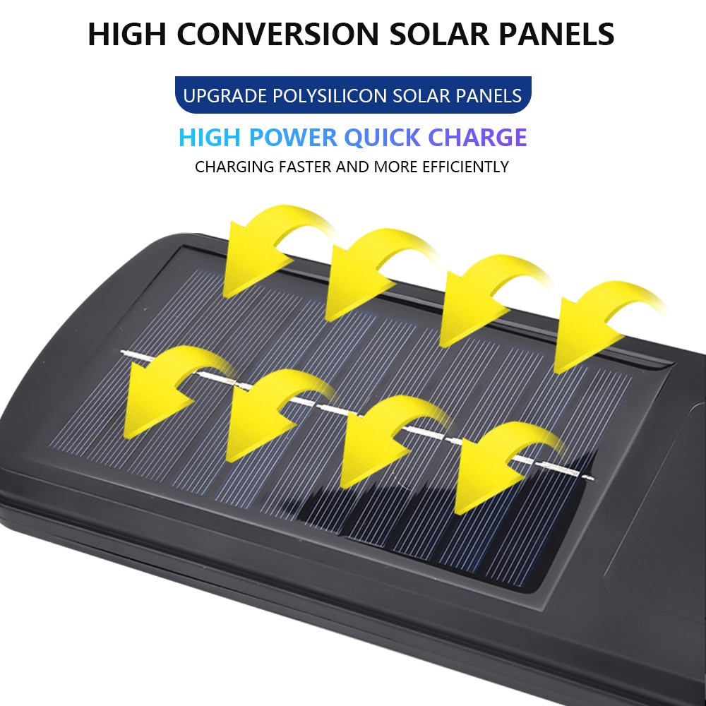 LED Solar Street Light Sensor Power Motion Sensor Lamp 4 LED Solar Street Light Sensor Power Motion Sensor Lamp - Image 4
