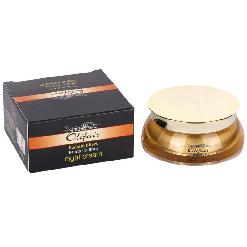 OLIFAIR Night Cream Effect Pearls Saffron – 25ml