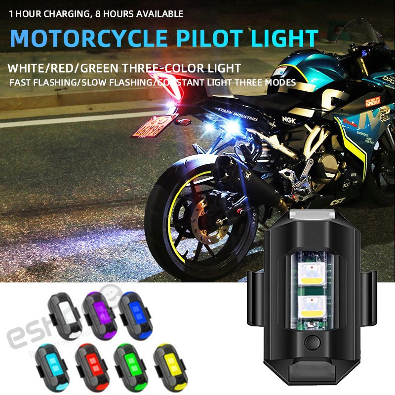 new Aircraft Light Safe Use Easy Installation Navigation Lights Car Warning Strobe Light for Motorcycle Drones850